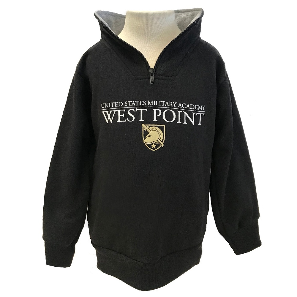 US Army West Point Zip Neck Sweater